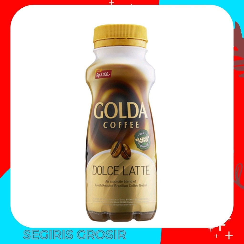 

Golda coffee latte kopi botol 200 ml