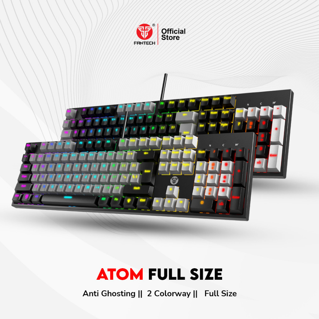 Fantech ATOM MK886  RGB Gaming Mechanical Keyboard Full Size