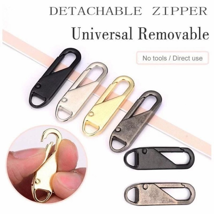 SALE PROMO Metal zip Pro beli 1 dapat 6 ORIGINAL TPB