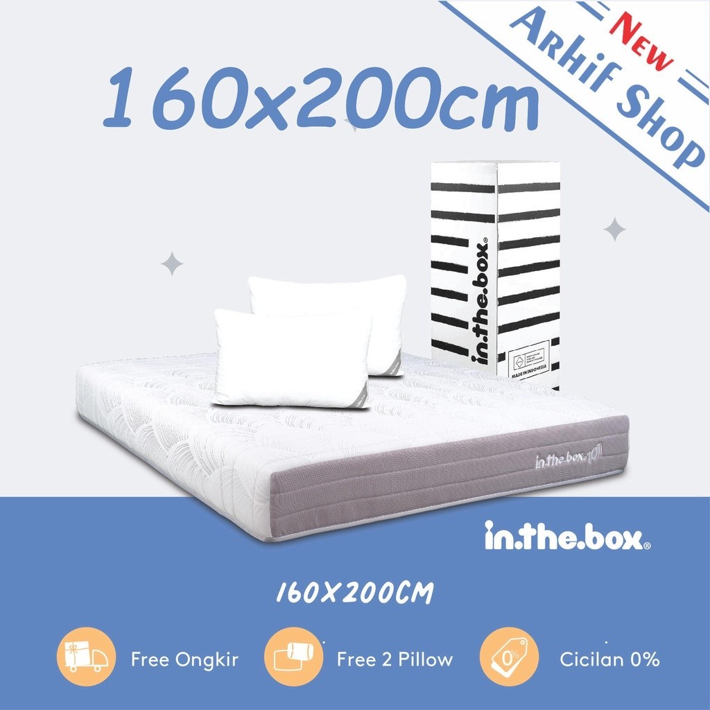 SPRINGBED inthebox 101 160x200x27 (Queen) KASUR IN THE BOX