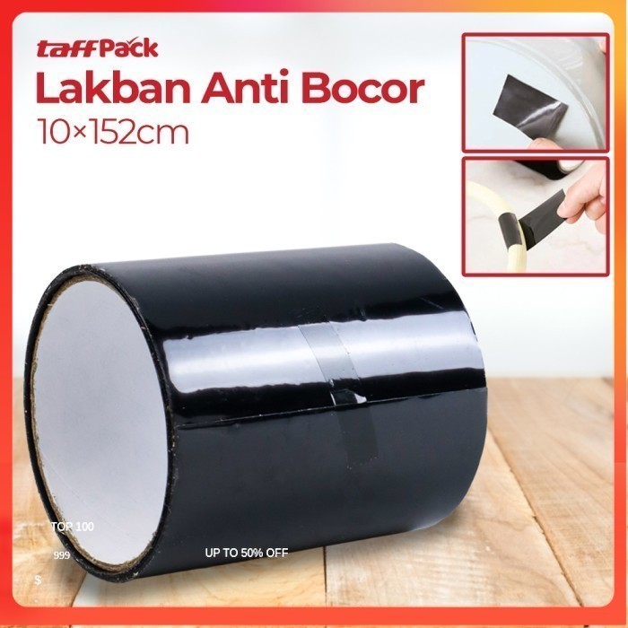 

Lakban Anti Bocor Waterproof Leak Repair Tape 10x152cm - 51DB - Black