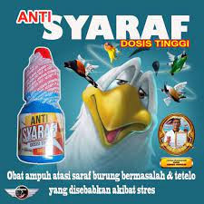 ANTI SARAF ANTI SYARAF BMW DOSIS TINGGI 500 MG OBAT BURUNG AYAM SAKIT TETELO SNOT AYAN CRD