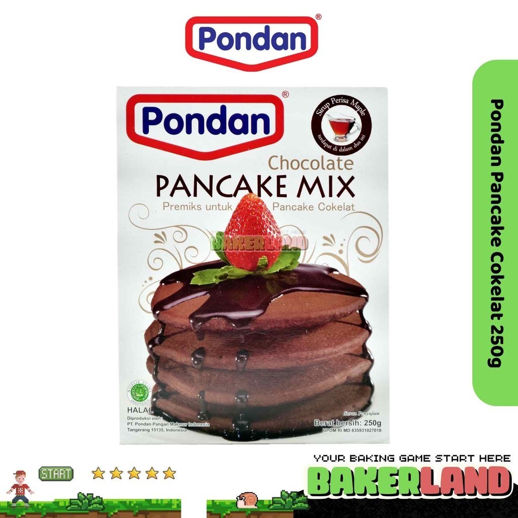 

Pondan Pancake Cokelat / Tepung Pancake Pondan / Pancake / Pancake Mix / Bahan Pancake Instan /Pondan Pancake / Pancake Instan / Tepung Pancake Instant / Pondan Pancake Mix