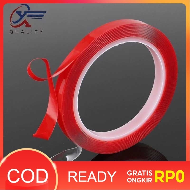 

XY Selotip Double Sided Tape Transparent Acrylic 3m - HL878 Original 99 Engine