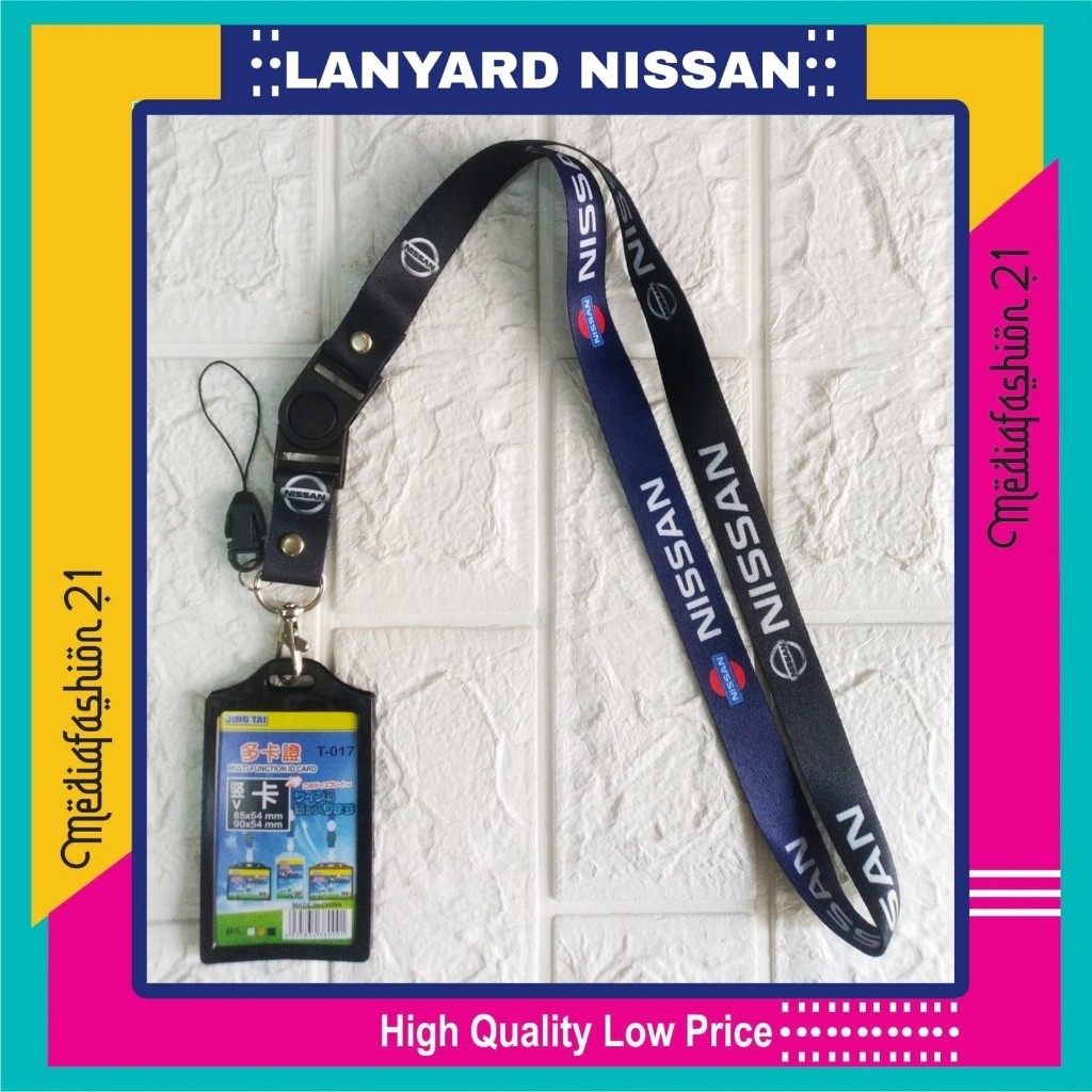 

Lanyard Tali Gantungan ID Card NISSAN Free Strap Gantungan HP/Flashdisk