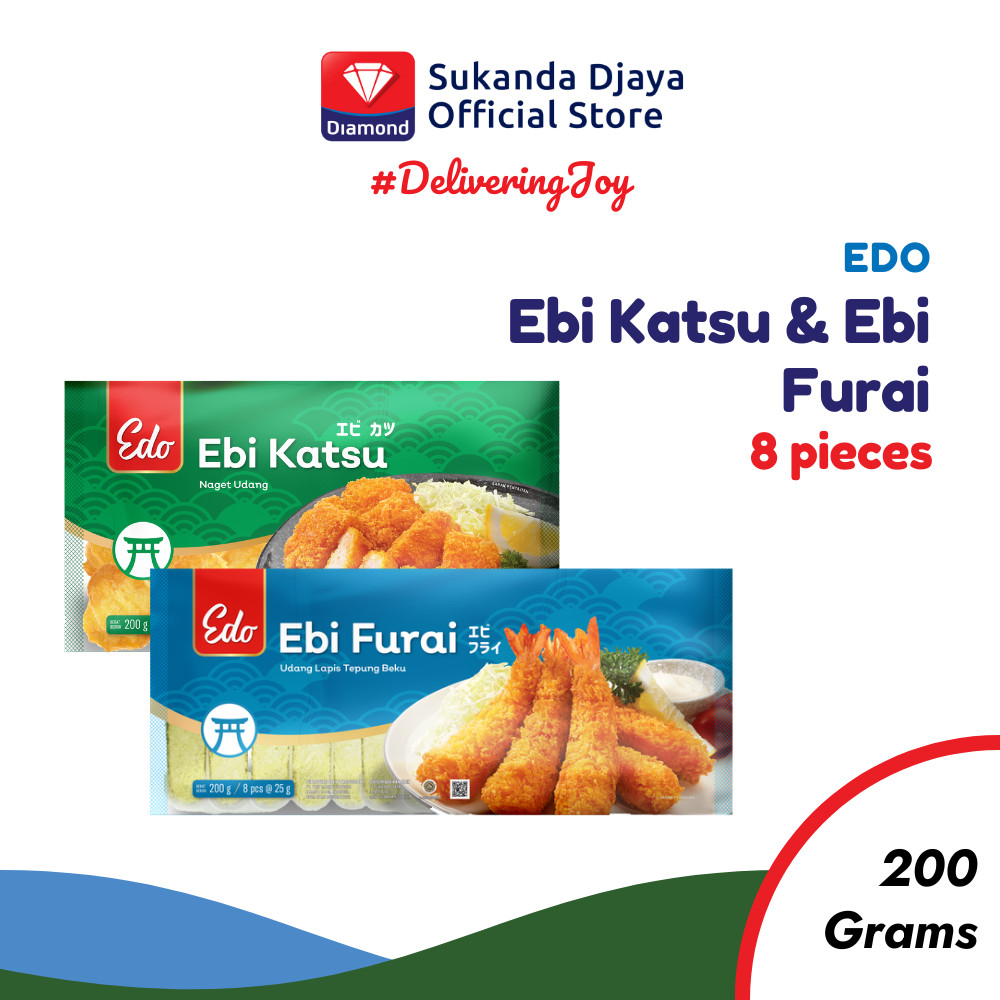 

Edo Ebi Katsu 200 Gr + Ebi Furai 8 Pcs