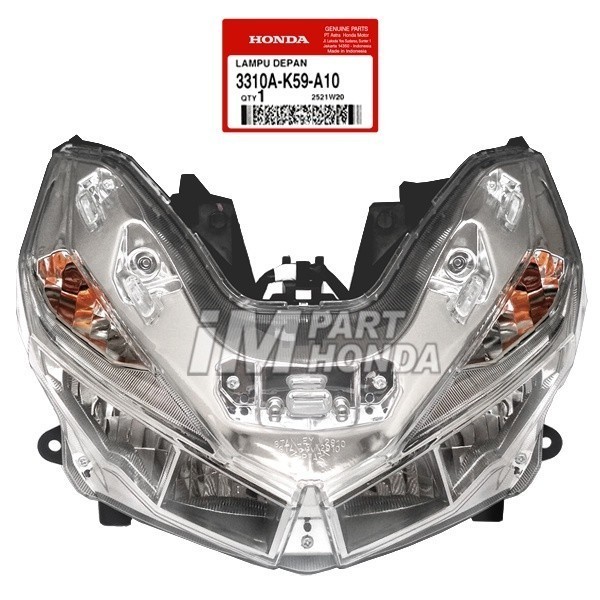 PROMO AWAL BULAN 3310A-K59-A10 Reflektor Lampu Depan Vario 125 150 LED 2015 - 2017 JKT