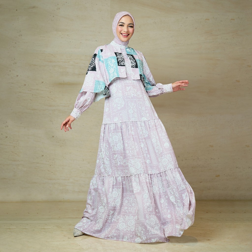 MANDJHA Kempinski Dress By IVAN GUNAWAN - Busana Muslim Modest ORIGINAL