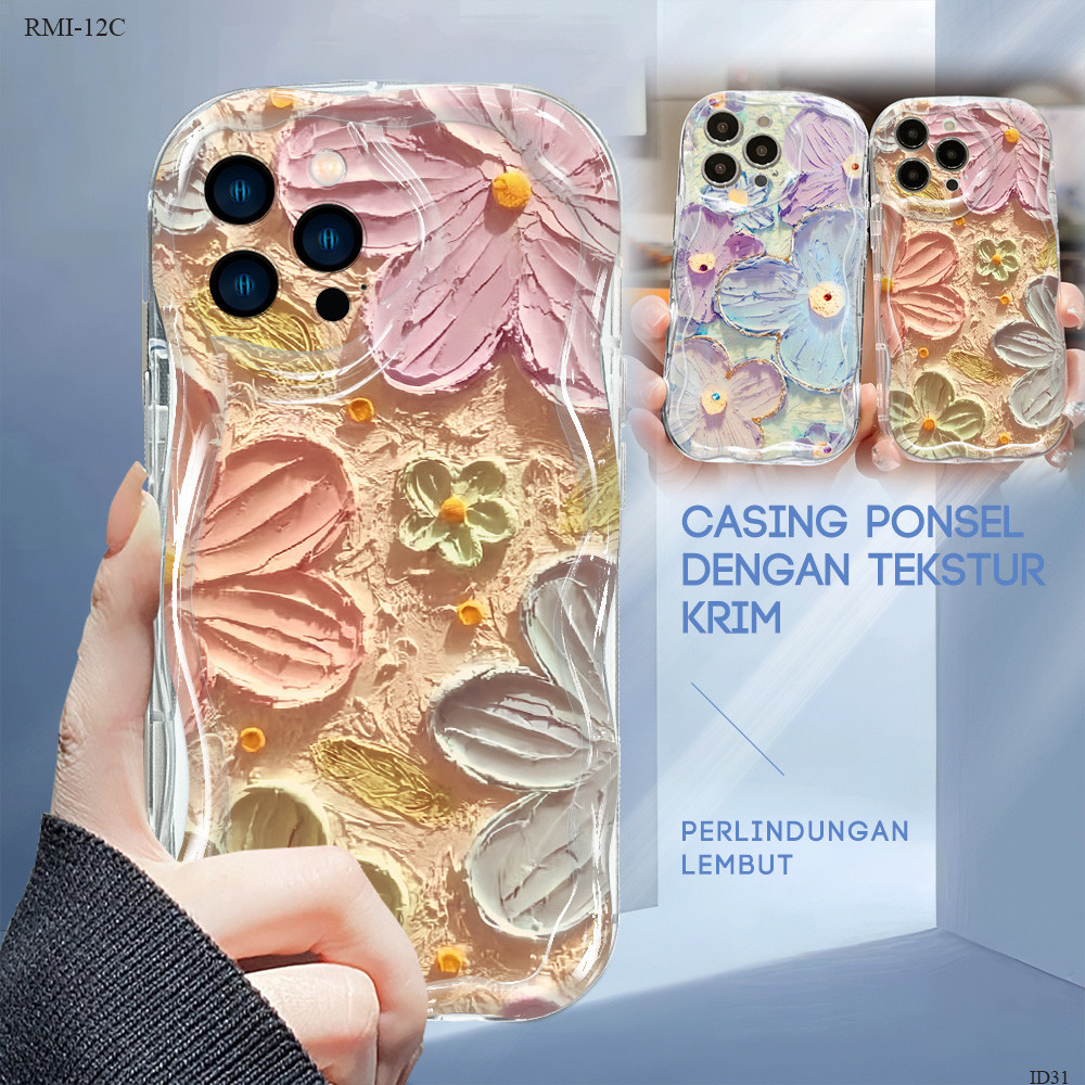 Xiaomi Redmi 12C 12 10C 10 9 9T 9A 9C A1 A2 A3 K40 8 Pro Case Untuk Hp Cassing Soft Phone Case Kesin