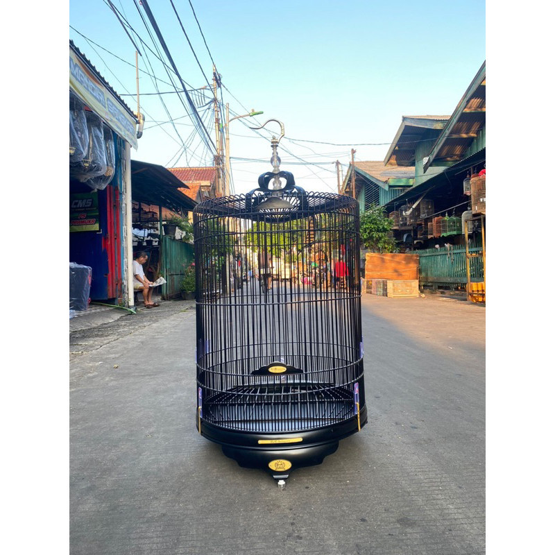 SANGKAR KANDANG MURAI BNR NEW BLACK REBORN BATMEN NO 2 DIAMETER 58