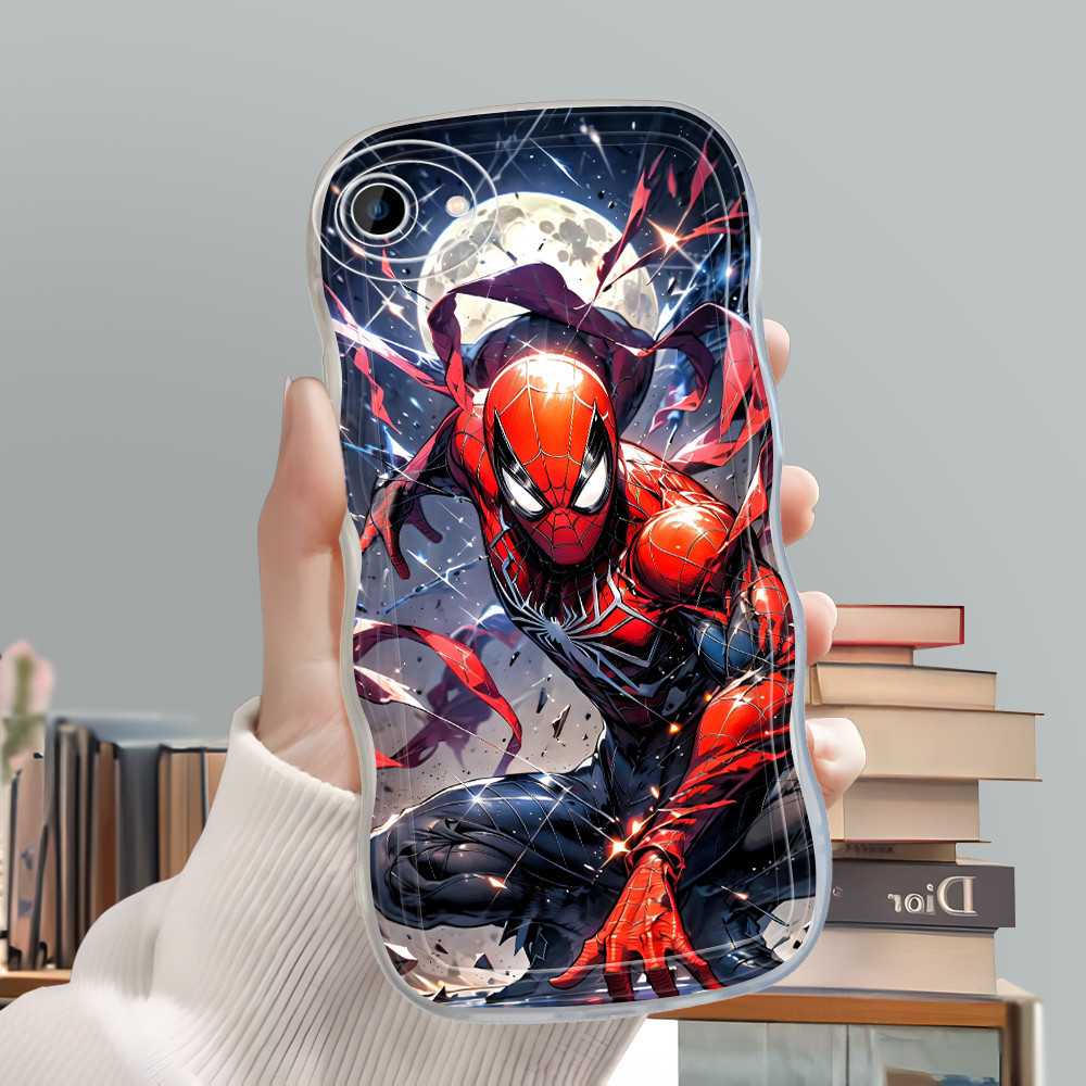 Casing Hp Untuk Vivo Y53 Y53i 1606 Phone Case Softcase Siper-Man Kesing Cassing Soft Cesing