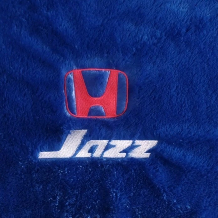 cover dashboard honda JAZZ 2014-2021 mobil type GK5 bulu bordir 3D-bru FREE Tempat Tisu Bulu