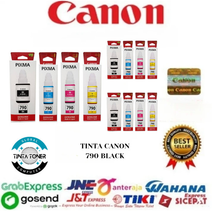 

TINTA BOTOL CANON 790 ORIGINAL ( B C Y M )