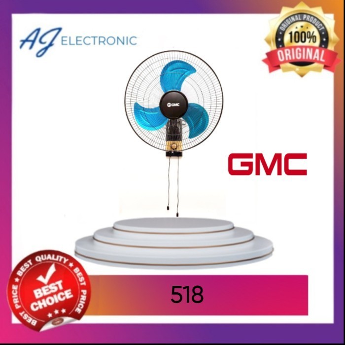 KIPAS ANGIN GMC 518, WALL FAN