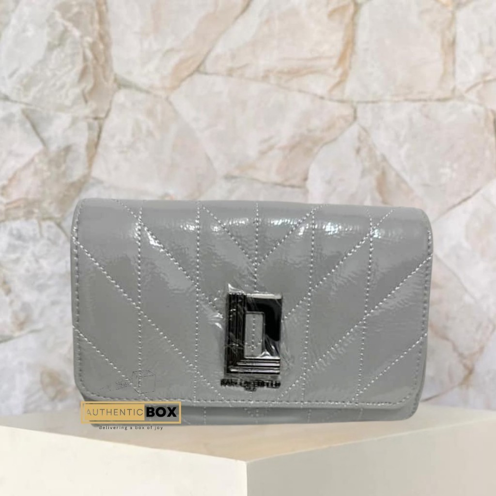 Tas Wanita Lafayette Shoulder Bag Grey Silver