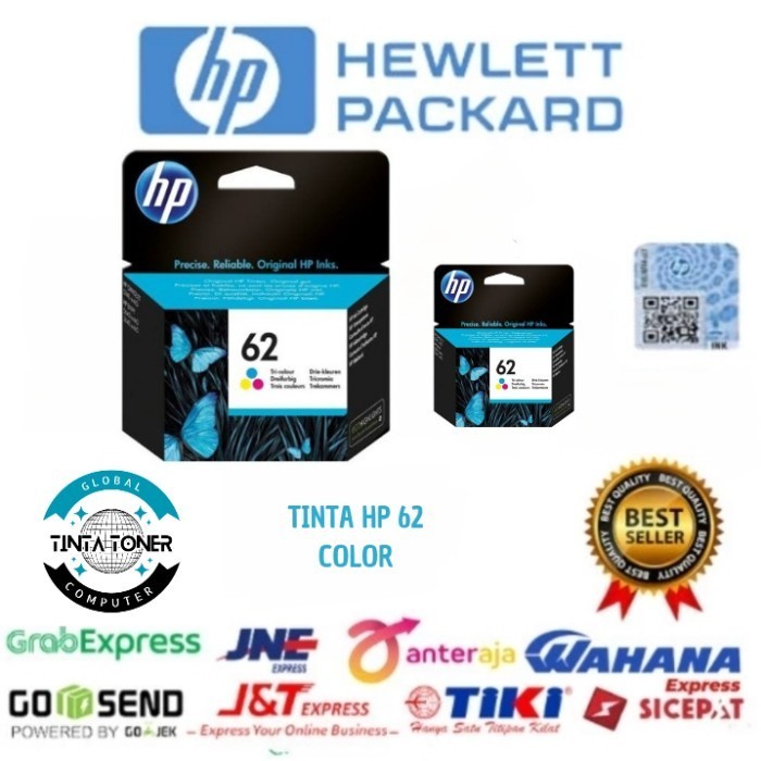 TINTA HP 62 COLOR ORIGINAL