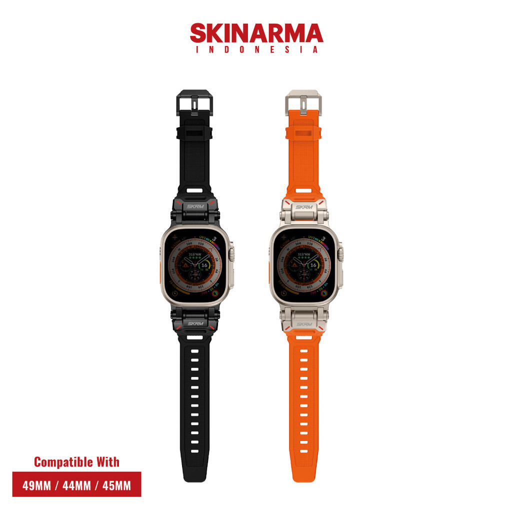 Skinarma - TITON - Strap Apple Watch Ultra 49mm / 45mm / 44mm Tali Jam Silicone