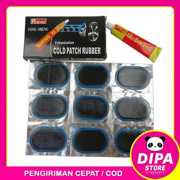 Cold Patch Rubber Alat Tambal Ban Dalam Tip top Sepeda Motor Mobil Lem Karet Penambal TS-73