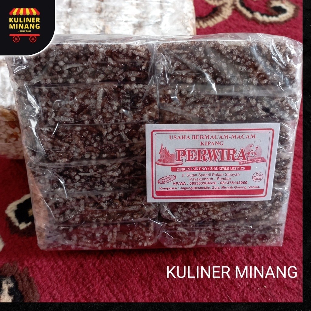 

Kipang Mie Hitam Jajanan Kuliner Minang