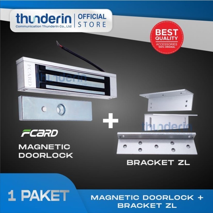 

EM LOCK 180 KG 350 LBS || MAGNETIC DOOR LOCK 180 KG 350 LBS || BRACKET
