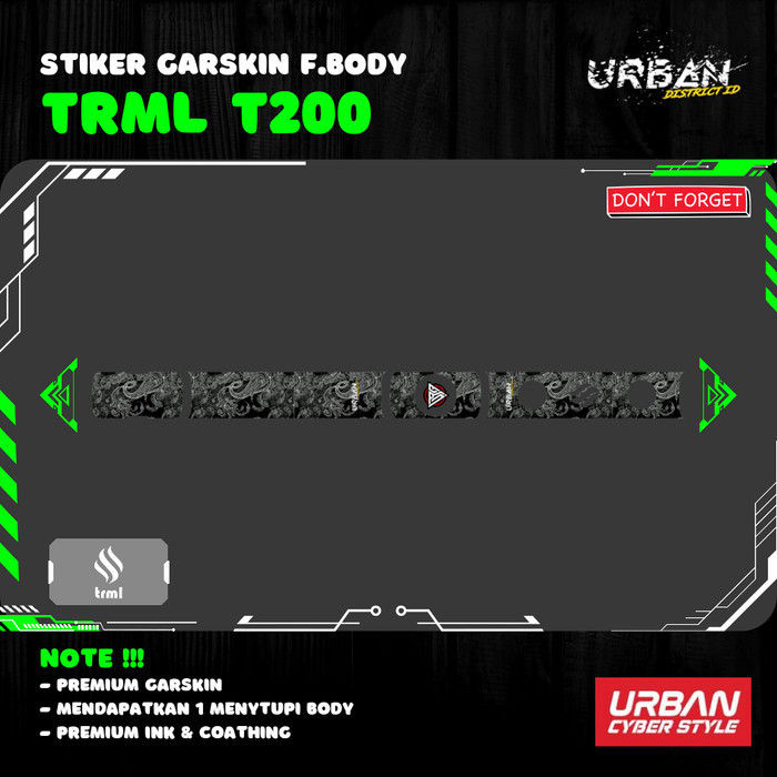 

Cyber Style - Stiker / Garskin F.Body T.RM.L T200 Part2 by Ultimate Customitation