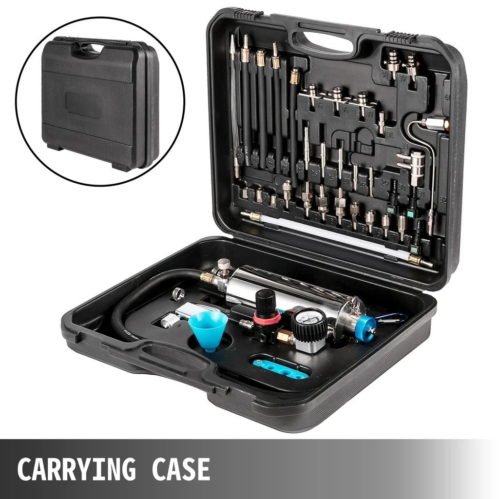 Lyn Full Set Alat Servis Injeksi Motor Injector Cleaning Tools Fuel Pump Tester