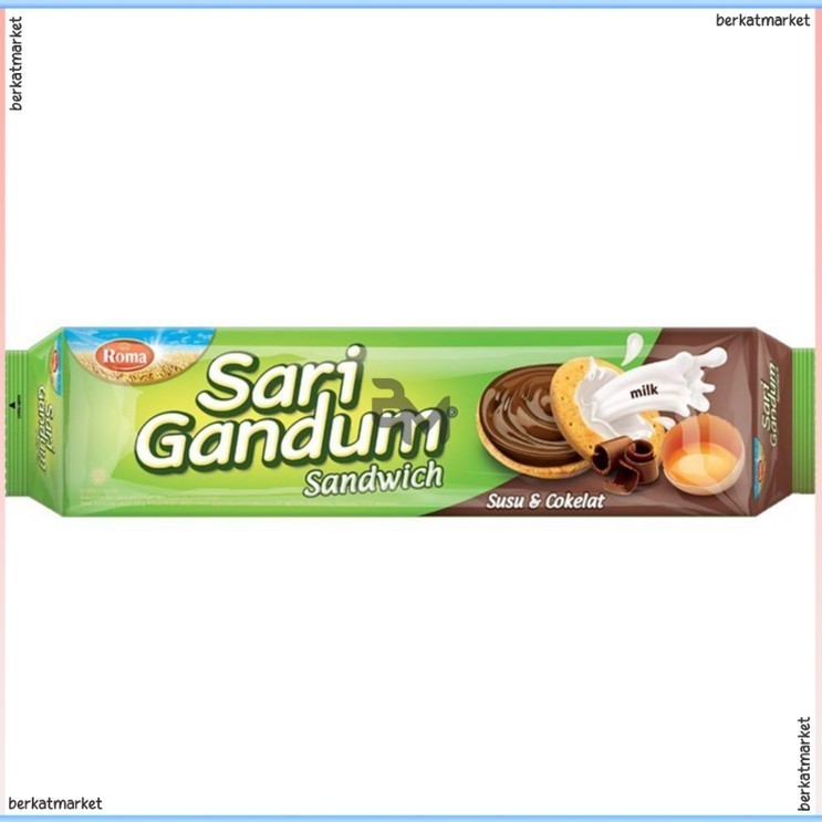 

ROMA SARI GANDUM SANDWICH SUSUCKLT 108 GR