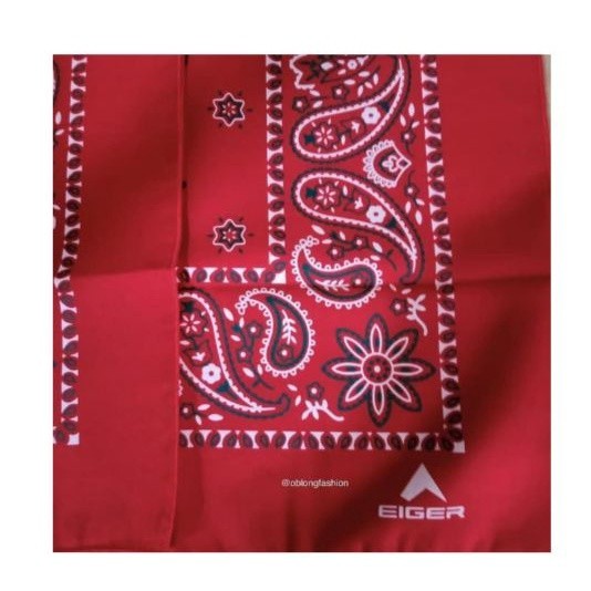 EIGER SLAYER BANDANA 2 WARNA 1.1 - RED SLAYER