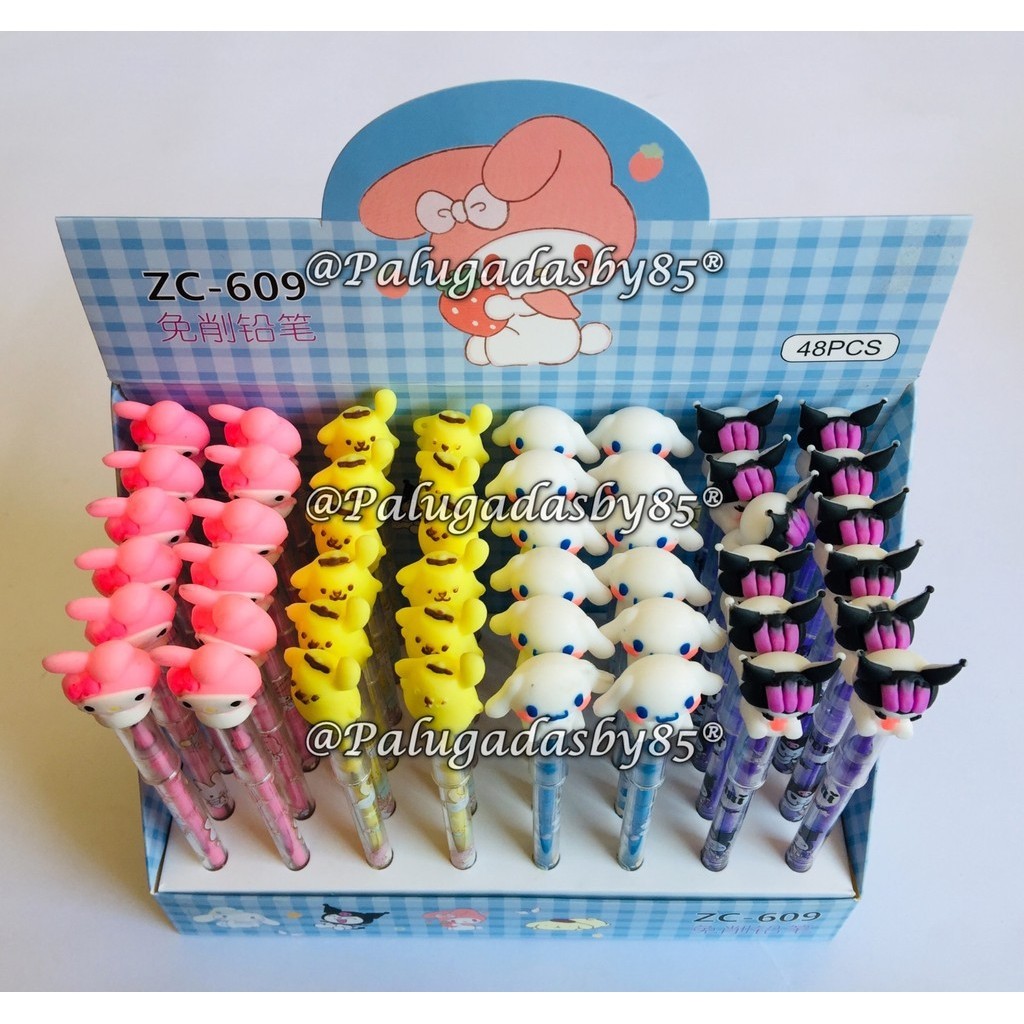 

(1 Biji) Pensil Bensia Sanrio ZC-609 ZC-607 Sanrio Bisa Pilih Motif / Pensil Sambung Susun Karakter / Pensil Extensible Fancy / Pensil Susun Kepala