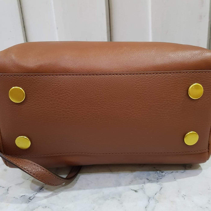 Terlaris ✨ -Tas wanita Fossil sydney satchel medium brown