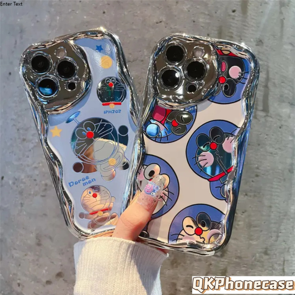 【Beli 2PCS Gratis 1PCS】SOFTCASE DORAEMON IPHONE- Case HP iPhone 11 13 XR 12 14 15 PRO Plus +11 12 13