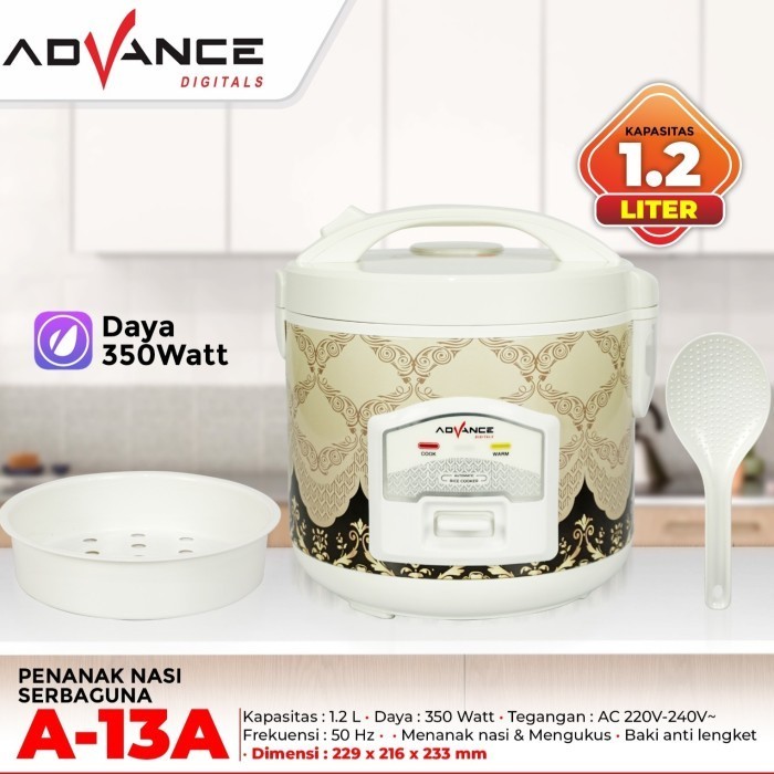 Rice Cooker / Magic Com / Penanak Nasi A-13 Advance - A-13A