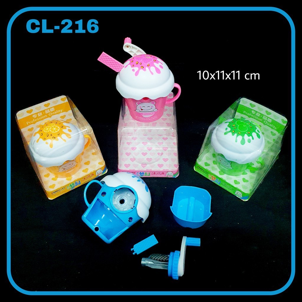 

GG Peruncing Putar CL-216/201 Ice Cream/ Sharpener/ Rautan / Serutan