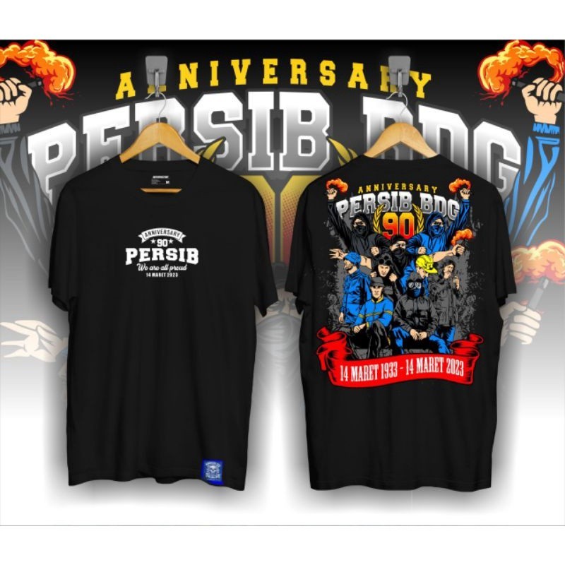 kaos persib distro anniversary 90 terbaru 2023 2024 kaos viking persib club baju persib distro distr