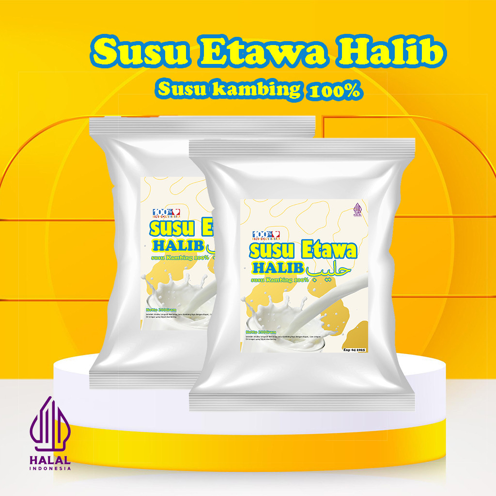 

SUSU KAMBING ETAWA HALIB - SUSU KAYA AKAN VITAMIN SUSU KAMBING MURNI 500Gram