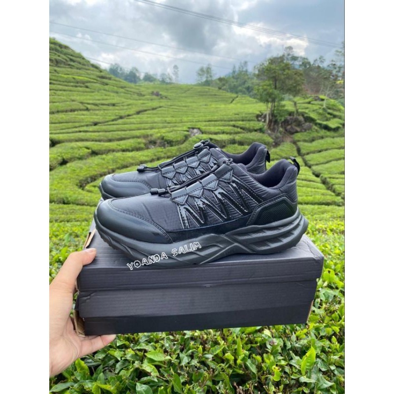 ((SAU_RAMIL) sepatu exduma hitam  tali putar COD