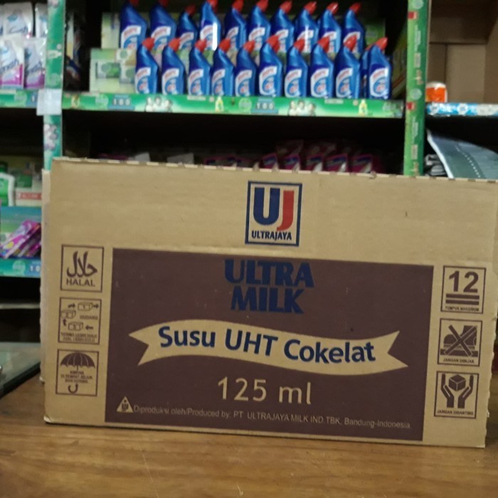 

Susu ultra UHT cokelat 125 ml 1 dus 40 pcs - Cokelat