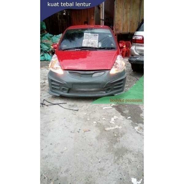 bodykit depan belakang honda jazz gd3 adaptasi mugen rs