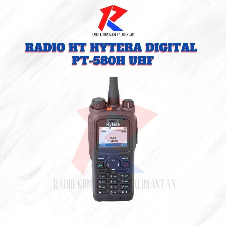 qr promo RADIO HT HYTERA DIGITAL PT 580 H UHF 380-430 MHZ