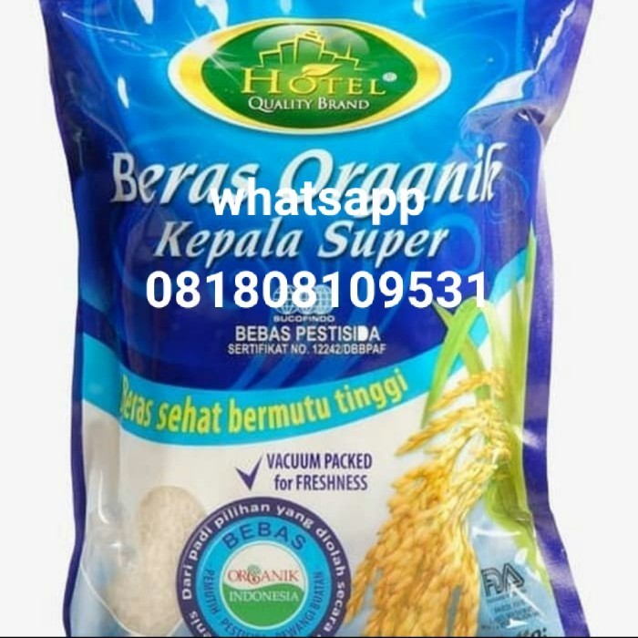 

Beras Sehat Hotel Organik Slyp 5 kg