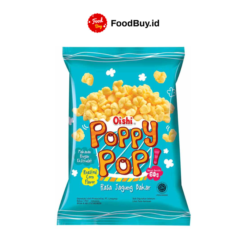 

Oishi Poppy Pop Rasa Jagung Bakar 60 gr