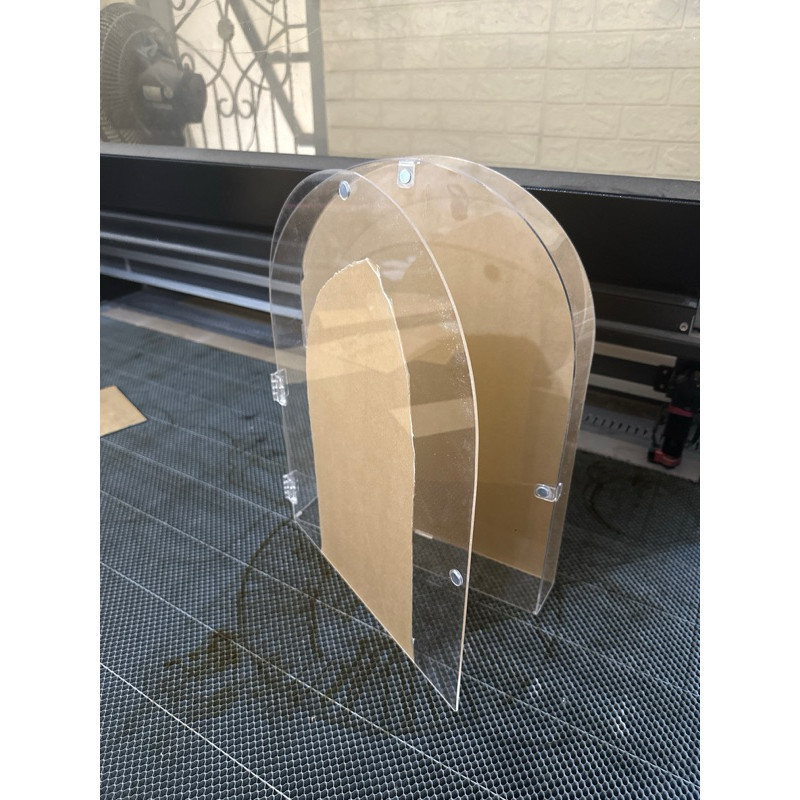 box mahar dome atau oval untuk bingkai mahar frame mahar oval 30x40 kotak penyimpanan Recca