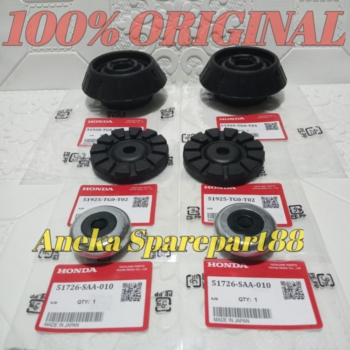 support shock + tatakan + bearing support mobilio , brio , jazz