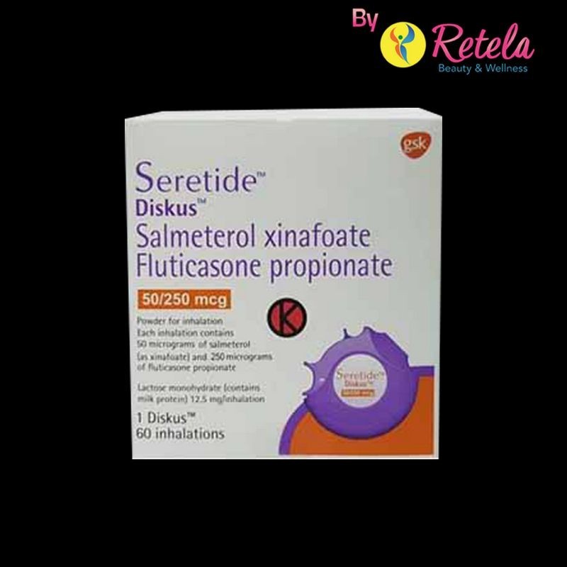 SERETIDE DISKUS 50/250 INHALER 1 DISKUS @ 60 DOSIS