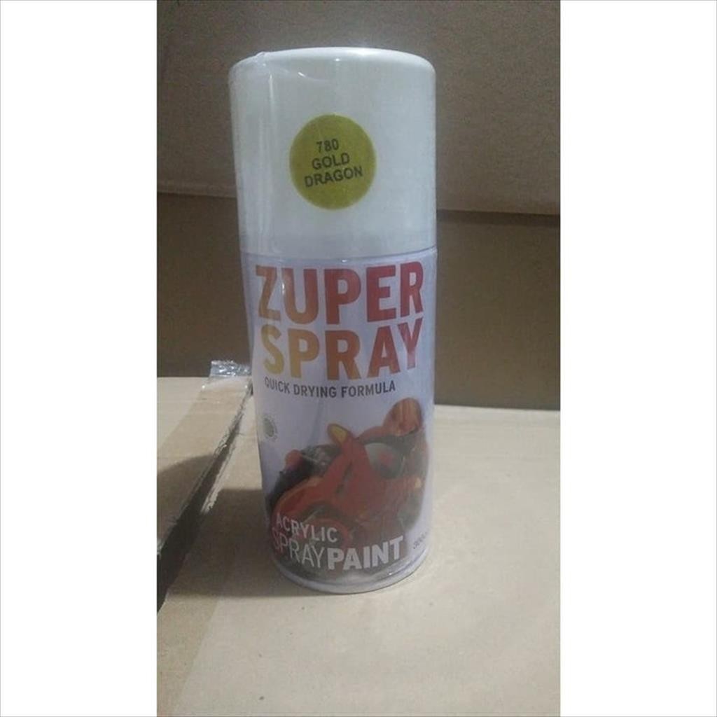 Cat Semprot Zuper Spray Gold Dragon Emas 300cc P780