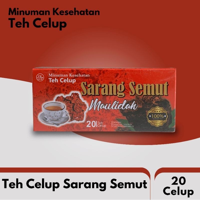 

Teh Clup Sarang Semut isi 20 kantong