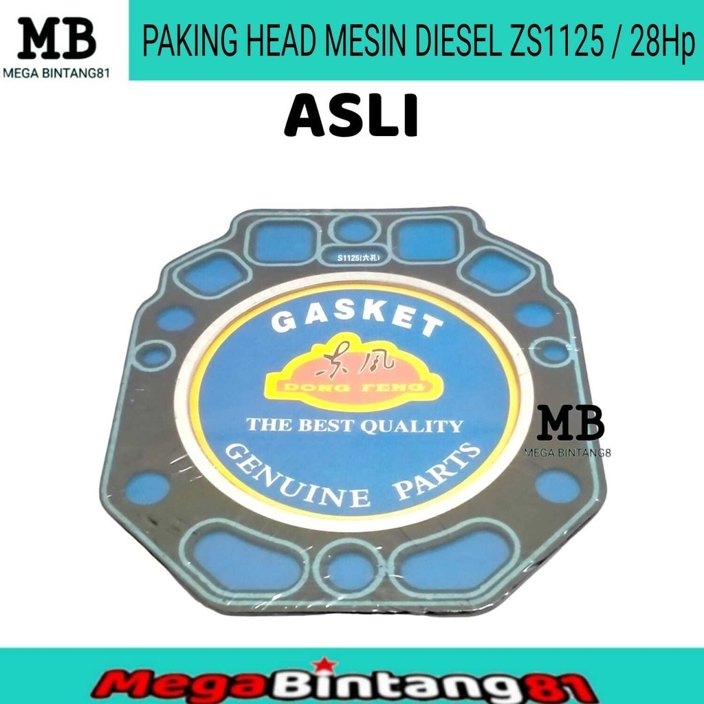 Gasket Head S1125 Dongfeng ASLI paking head mesin diesel DONGFENG ASLI