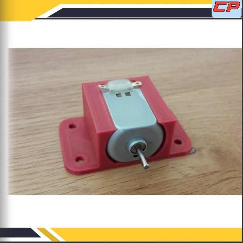 Kesing DC motor 130 holder dinamo tamiya