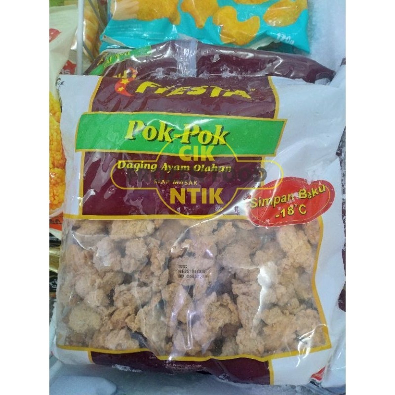 

Fiesta pok pok ayam olahan Frozen food cik ntik Jambi cemilan jajanan seblak korea jepang