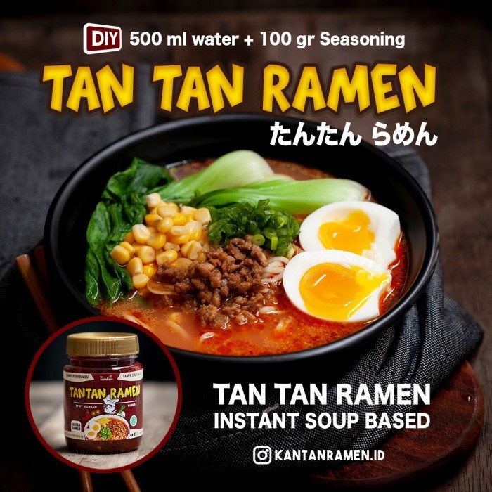 

TERMURAH BUMBU INSTANT RAMEN - HALAL ( TANTAN RAMEN ) - 5 - 7 porsi